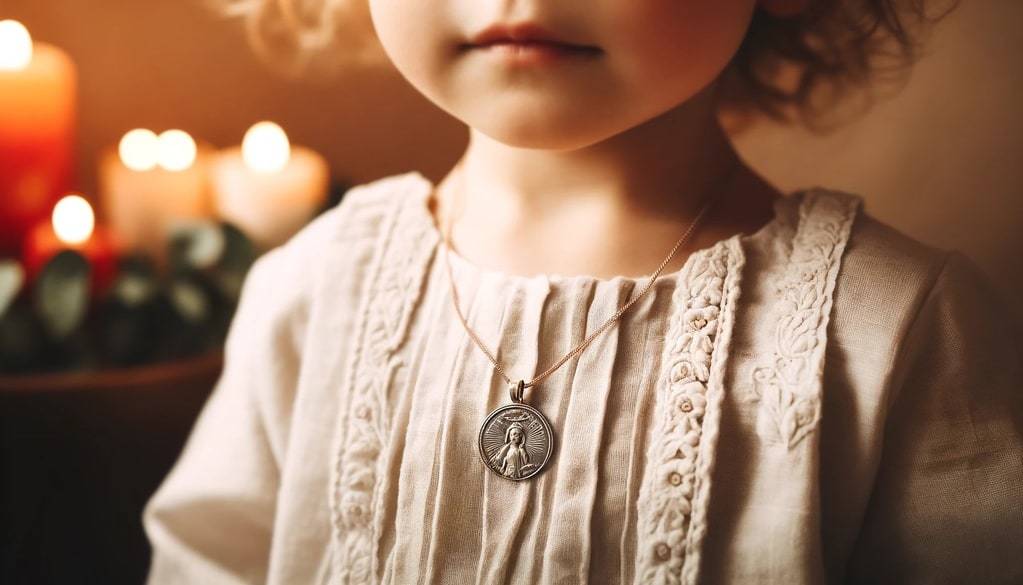 Le sens profond que peut porter une médaille de baptême